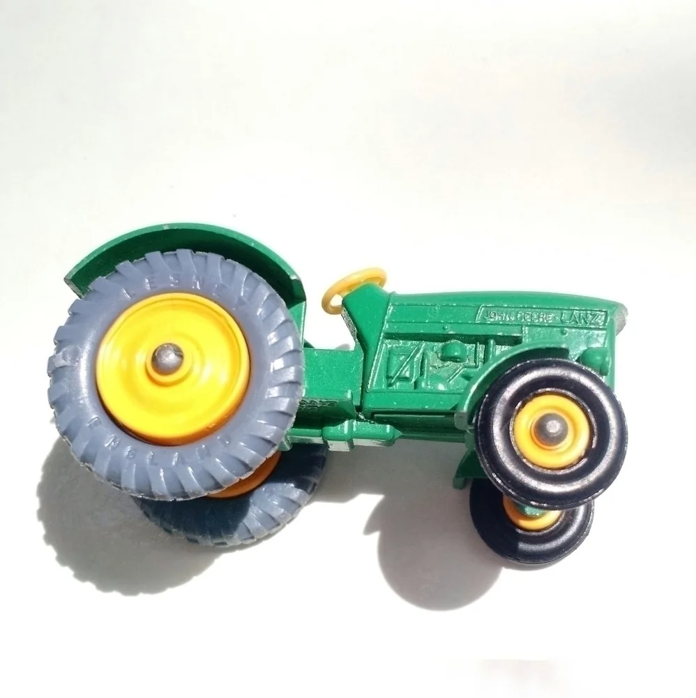 LESNEY John Deere Diecast Matchbox Green Farm Tractor Toy No50